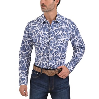Foto 1 | Foto 1 | Camisa Vaquera Yale Regular Fit 3734 Azul Marino