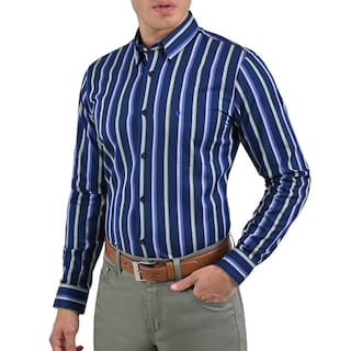 Foto 3 | Foto 3 | Camisa Yale Manga Larga Slim Fit 2631 Azul Marino