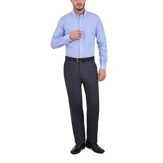 Foto 5 | Foto 5 | Camisa Yale Slim Fit Manga Larga 3749 Azul Plumbago