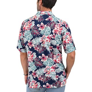 Foto 2 | Foto 2 | Camisa Yale Manga Corta Regular Fit Cuello Cubano 3840 Verde Laurel