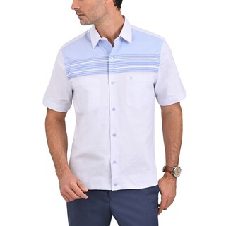 Foto 1 | Foto 1 | Chazarilla Yale Manga Corta Regular Fit 3672 Azul