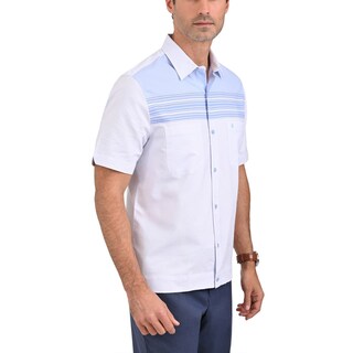 Foto 3 | Foto 3 | Chazarilla Yale Manga Corta Regular Fit 3672 Azul