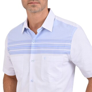 Foto 4 | Foto 4 | Chazarilla Yale Manga Corta Regular Fit 3672 Azul