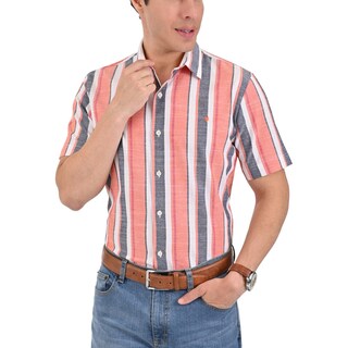 Foto 1 | Foto 1 | Camisa Yale Manga Corta Regular Fit 3826 Naranja