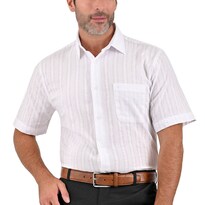 Camisa Yale Manga Corta Regular Fit 3827 Blanca
