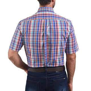 Foto 2 | Foto 2 | Camisa Yale Manga Corta Slim Fit 2262 Naranja