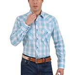 Camisa Vaquera Yale Regular Fit 3737 Verde