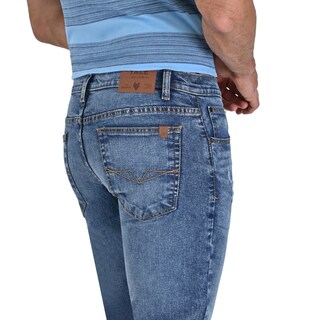 Foto 3 | Foto 3 | Jeans Yale Slim Fit A384 Azul Petroleo