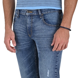 Foto 4 | Foto 4 | Jeans Yale Slim Fit A384 Azul Petroleo