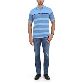 Foto 5 | Foto 5 | Jeans Yale Slim Fit A384 Azul Petroleo