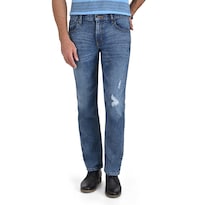 Jeans Yale Slim Fit A384 Azul Petroleo