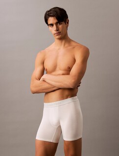 Foto 4 | Foto 4 | Boxer Calvin Klein Brief Ultra Suave Modal Pack De 3 Hombre