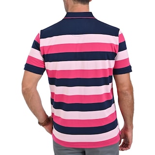 Foto 2 | Foto 2 | Playera Tipo Polo Yale Manga Corta Slim Fit Fit 7302 Magenta
