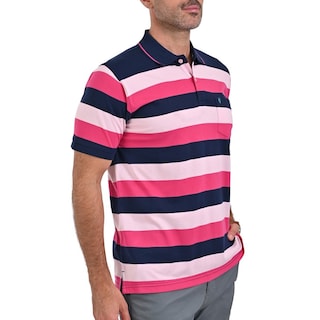 Foto 3 | Foto 3 | Playera Tipo Polo Yale Manga Corta Slim Fit Fit 7302 Magenta