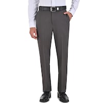 Pantalon De Vestir Sansabelt Slim Fit 1333 Gris Oxford