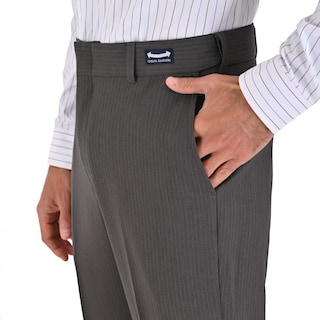 Foto 4 | Foto 4 | Pantalon De Vestir Sansabelt Slim Fit 1333 Gris Oxford