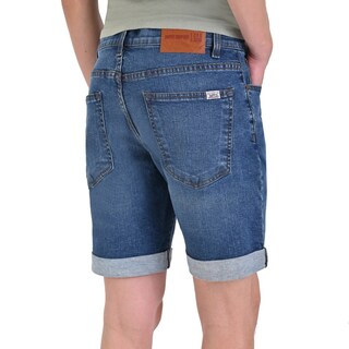 Foto 4 | Foto 4 | Bermuda Supply Slim Fit 7854 Azul Petróleo Juveniles