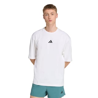 Foto 1 | Foto 1 | Playera de Entrenamiento Extragrande Primelift Adidas Blanca para Hombre