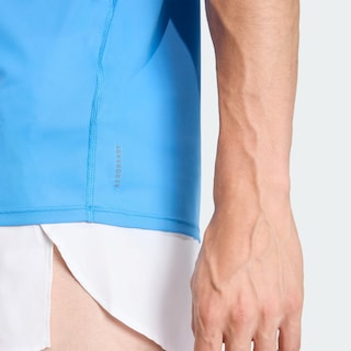 Foto 5 | Foto 5 | Playera De Running Adizero Essentials Adidas Azul Hombre
