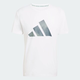 Foto 7 | Foto 7 | Playera Adi365 Running Essentials Brand Love Adidas Blanco Hombre