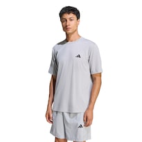 Playera Feelready De Workout Essentials Adidas Gris Hombre