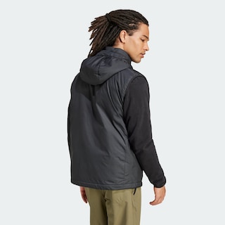 Foto 3 | Foto 3 | Chaleco Con Gorro Y Aislamiento Térmico Terrex Multi Climawarm Adidas Negro Hombre