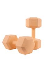 Mancuernas Hexagonales Altera Seul Naranja 25kg Antiderrapantes