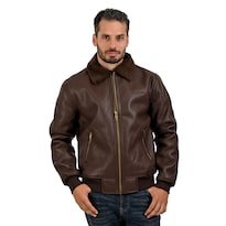 Chamarra De Vinipiel Para Caballero Marca Furor 100% Original