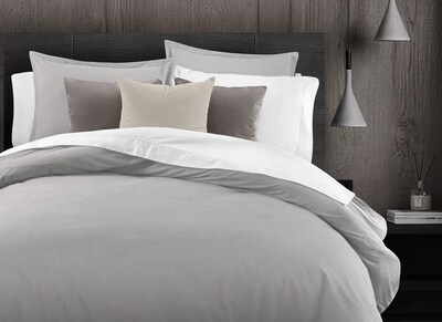 Foto 1 | Foto 1 | Set De Duvet Con Relleno Y Fundas Decorativas Dalfiori Khaleb Plata Matrimonial