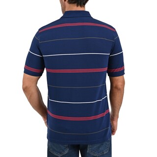Foto 2 | Foto 2 | Playera Polo Yale Slim Fit Azul Marino para Hombre