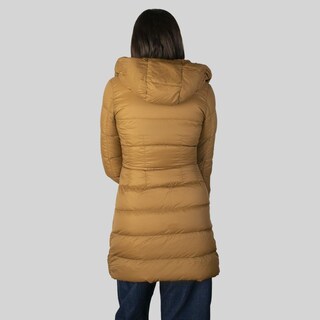 Foto 5 | Foto 5 | Chamarra Larga Capitonada Para Mujer Con Capucha Greenlander Beige