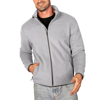 Foto 1 | Foto 1 | Chamarra Fleece Para Hombre Con Cuello Alto Y Bolsillos Greenlander Gris