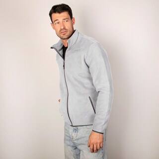 Foto 5 | Foto 5 | Chamarra Fleece Para Hombre Con Cuello Alto Y Bolsillos Greenlander Gris