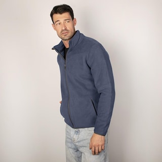 Foto 5 | Foto 5 | Chamarra Fleece Para Hombre Con Cuello Alto Y Bolsillos Greenlander Azul Marino