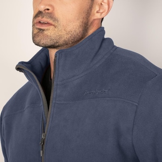 Foto 6 | Foto 6 | Chamarra Fleece Para Hombre Con Cuello Alto Y Bolsillos Greenlander Azul Marino