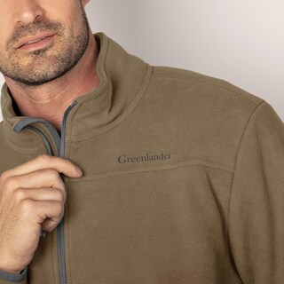 Foto 6 | Foto 6 | Chamarra Fleece Para Hombre Con Cuello Alto Y Bolsillos Greenlander Verde