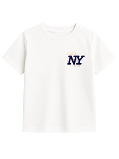 Foto 1 | Foto 1 | Playera Para Niña Zyro Kids Modelo 1004 New York Color Blanco Tela Suave
