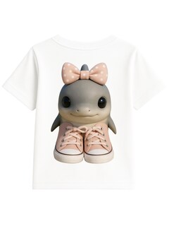 Foto 5 | Foto 5 | Set De 3 Playeras Para Niña Zyro Kids Modelo 1004 Estampado Lila Y Blanco