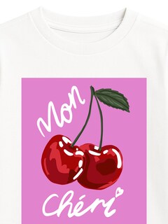 Foto 2 | Foto 2 | Playera Para Niña Zyro Kids 1004 Blanca Estampado Mon Chéri