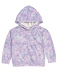 Hoodie Para Niña Zyro Kids Modelo 17501 Lila Galaxia Tela Afelpada Súper Calientita