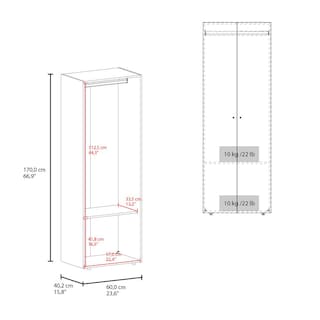 Foto 8 | Foto 8 | Closet Beico Blanco Virtual Muebles