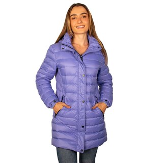 Foto 1 | Foto 1 | Chamarra Capitonada Para Mujer Con Capucha Greenlander Purpura