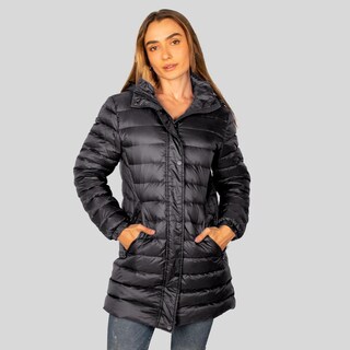 Foto 2 | Foto 2 | Chamarra Capitonada Para Mujer Con Capucha Greenlander Negro