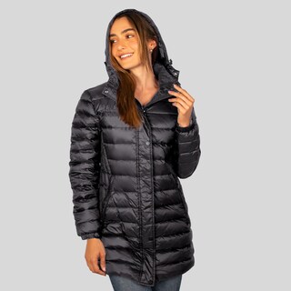 Foto 6 | Foto 6 | Chamarra Capitonada Para Mujer Con Capucha Greenlander Negro