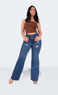 Foto 6 | Foto 6 | Jeans Acampanados Para Mujer Sea Brazil
