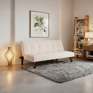 Foto 4 | Foto 4 | Sofá Cama Urban Moderno Futón Tapizado En Lino Beige Con Patas Negras Ilios Innova Diseño Minimalista De 3 Posiciones
