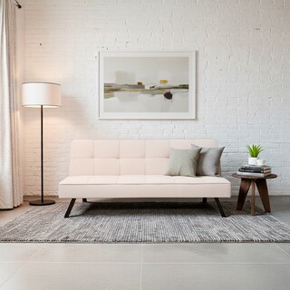 Foto 5 | Foto 5 | Sofá Cama Urban Moderno Futón Tapizado En Lino Beige Con Patas Negras Ilios Innova Diseño Minimalista De 3 Posiciones