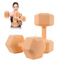 Mancuernas Hexagonales Altera Anaranjadas de 20 kg