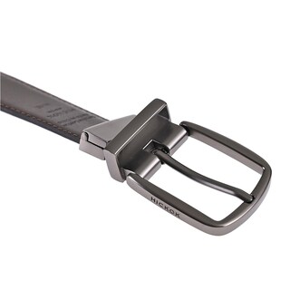 Foto 3 | Foto 3 | Cinturón Reversible De Piel Genuina Negro Cafe 34 Mm Hickok