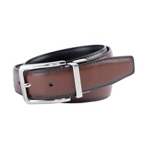 Cinturón Reversible Piel Genuina Espresso Black 34 Mm Hickok